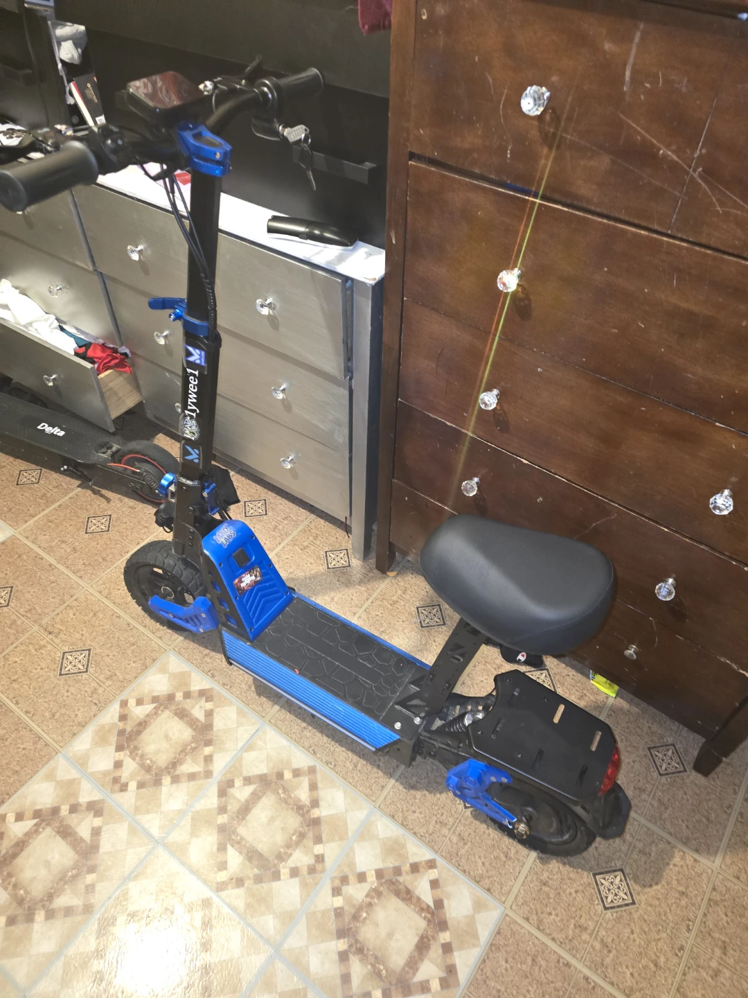 Blue escooter - photo 3
