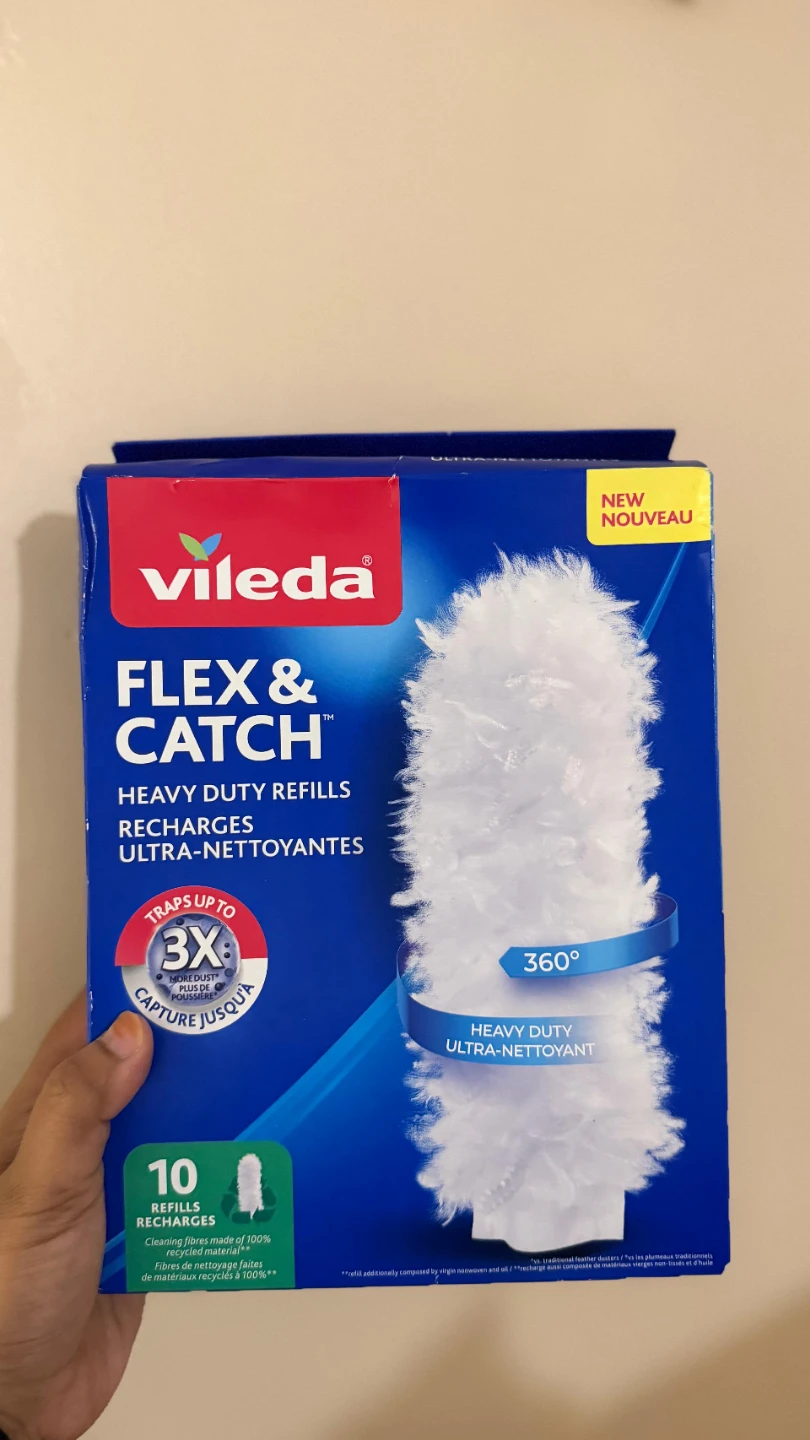 Brand new Vileda Flex & Catch Heavy Duty Refills, 10 Pack