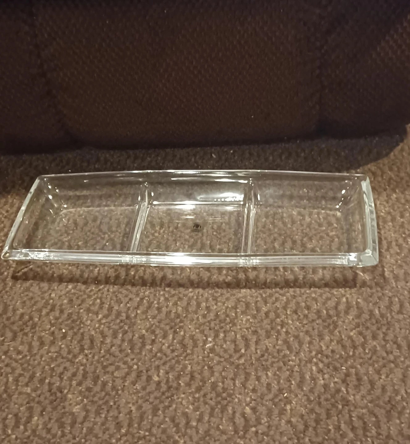 Square Glass Serving Tray