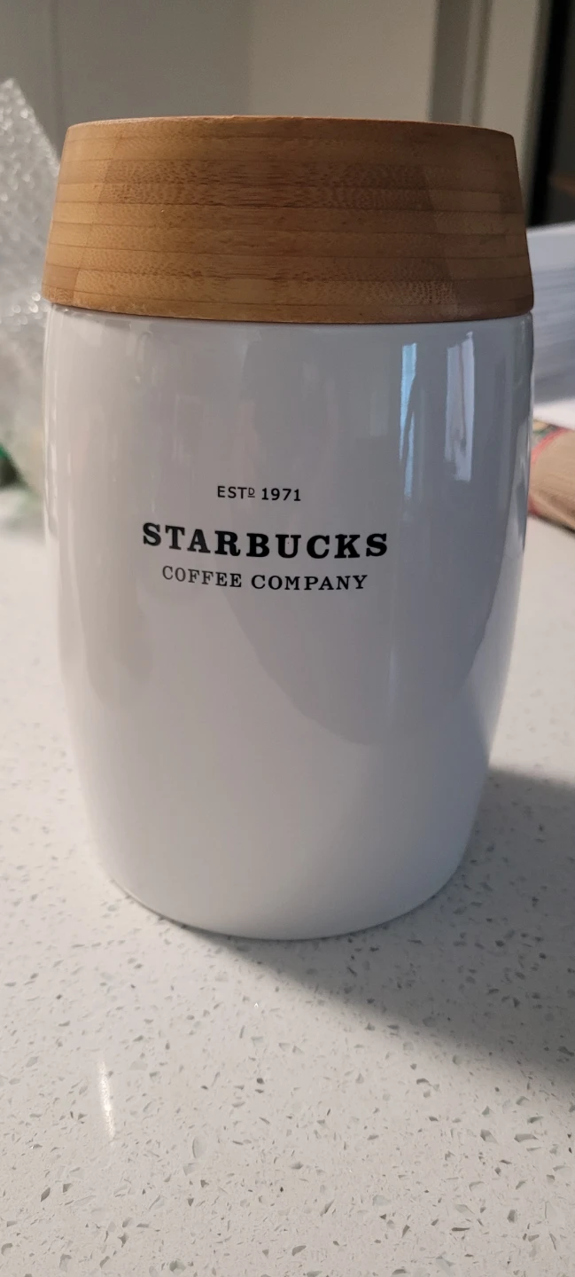 Starbucks Ceramic Coffee Cannister
