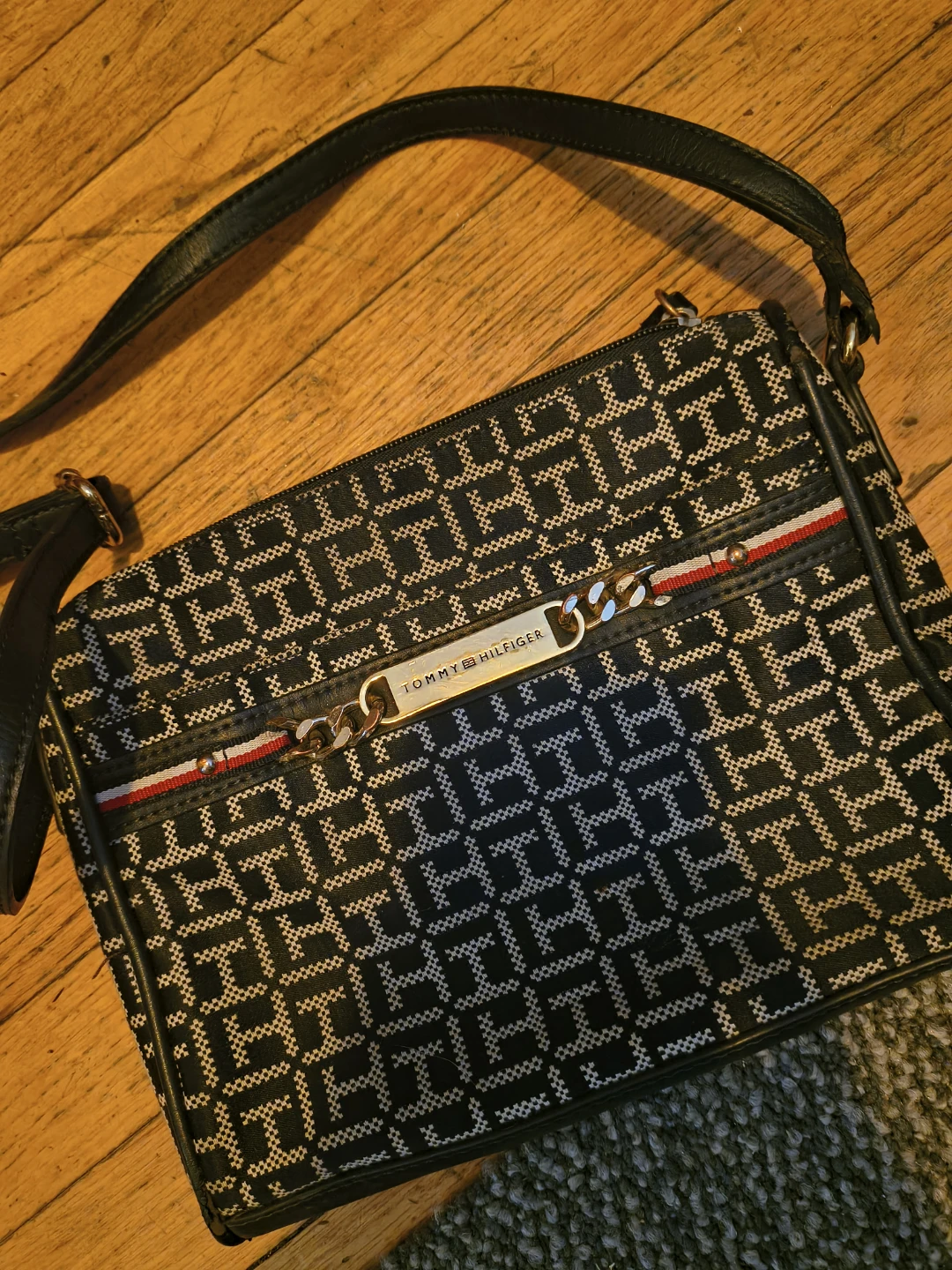 Tommy Hilfiger Monogram Crossbody Bag