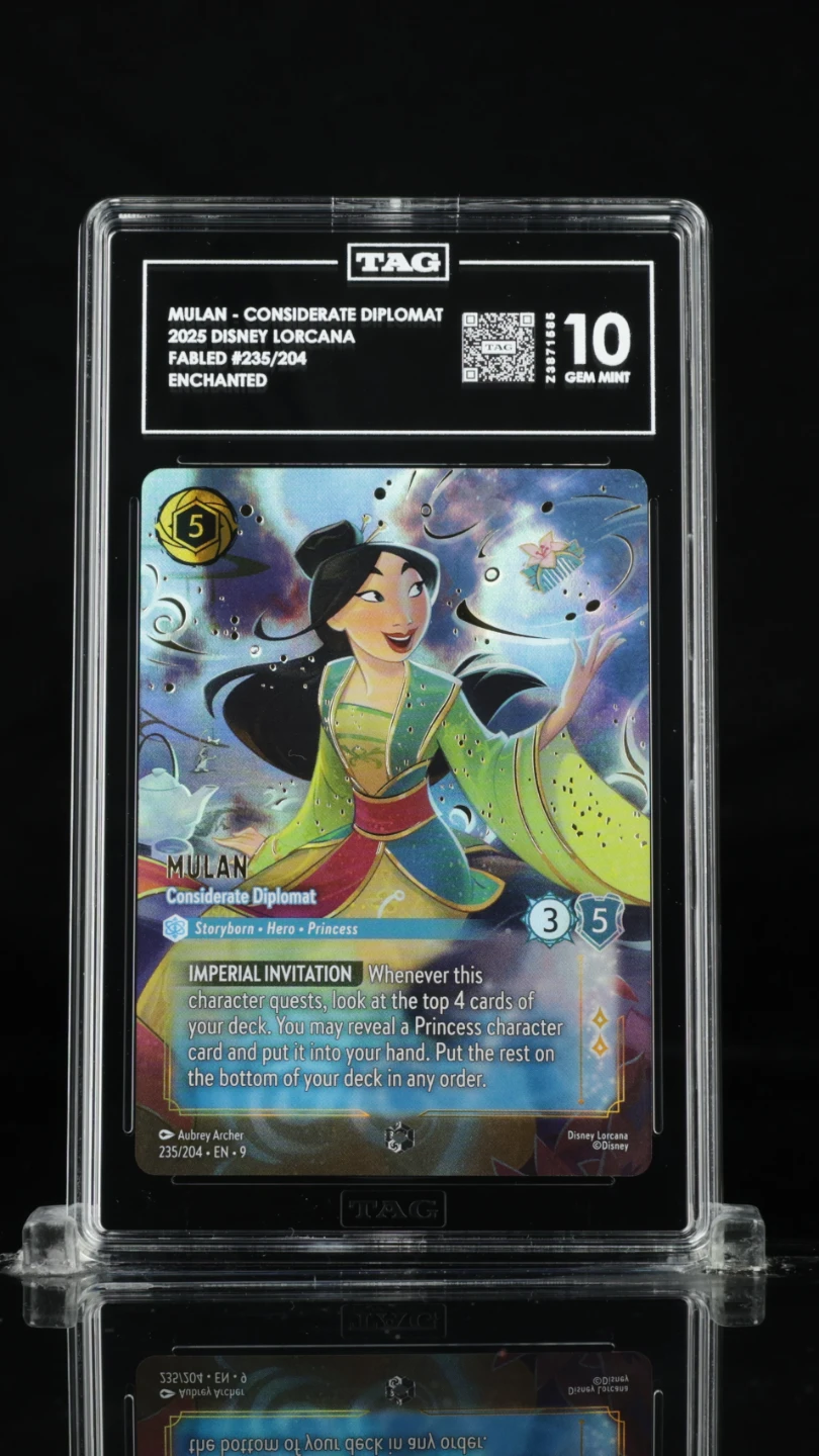 Disney Lorcana Fabled Enchanted Trading Cards - photo 2