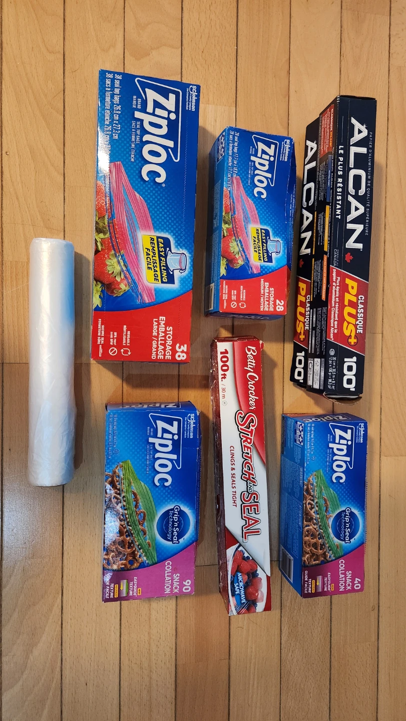 Kitchen Storage Bag and Foil Bundle