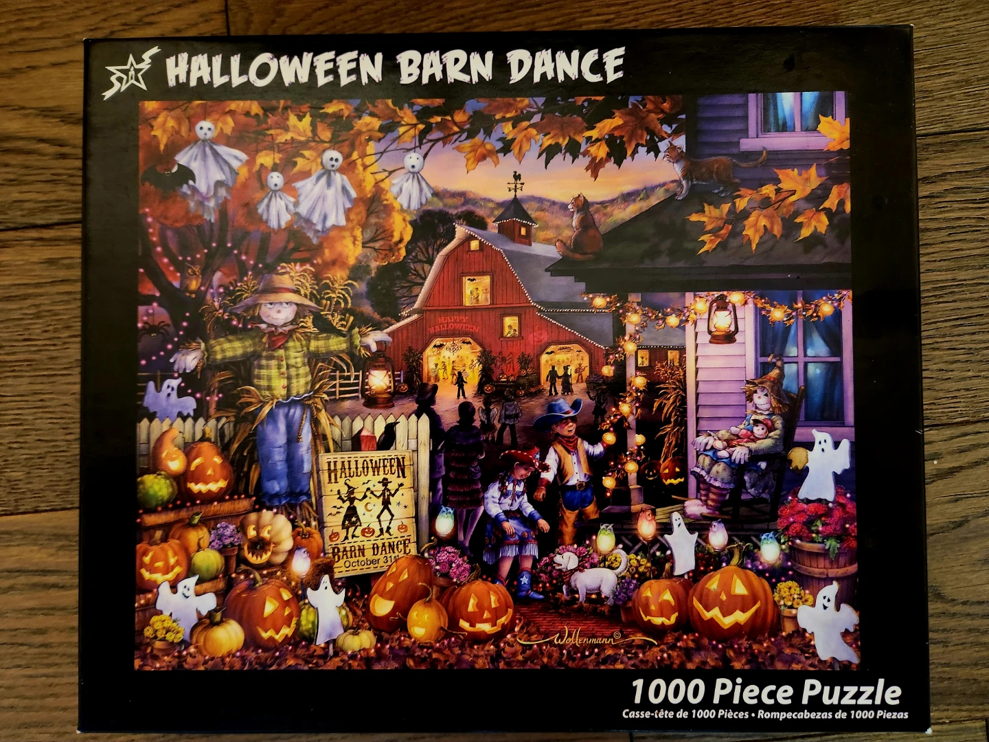 Halloween Barn Dance 1000 Piece Puzzle