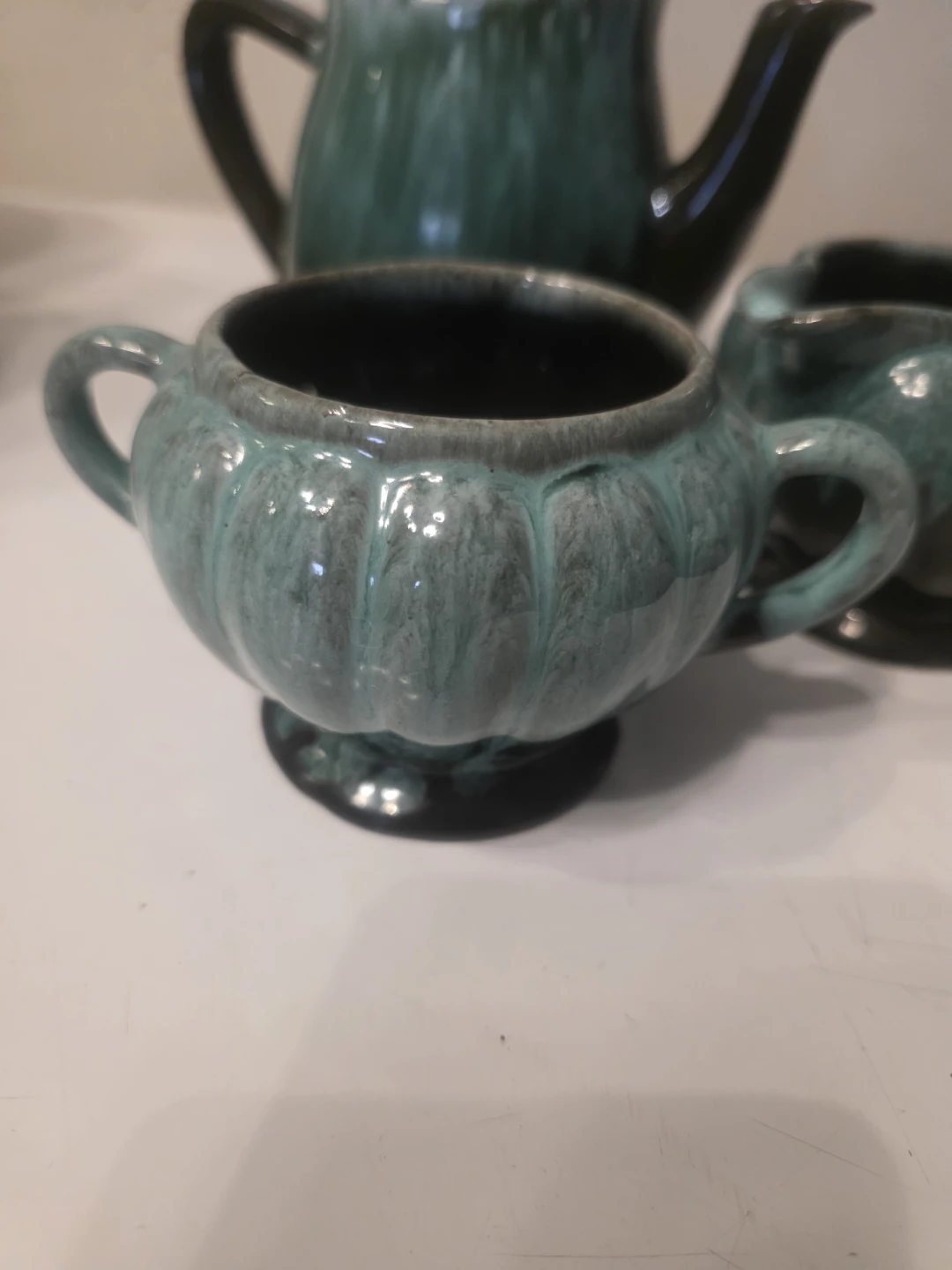 Vintage Blue Mountain Pottery Tea Set - photo 3