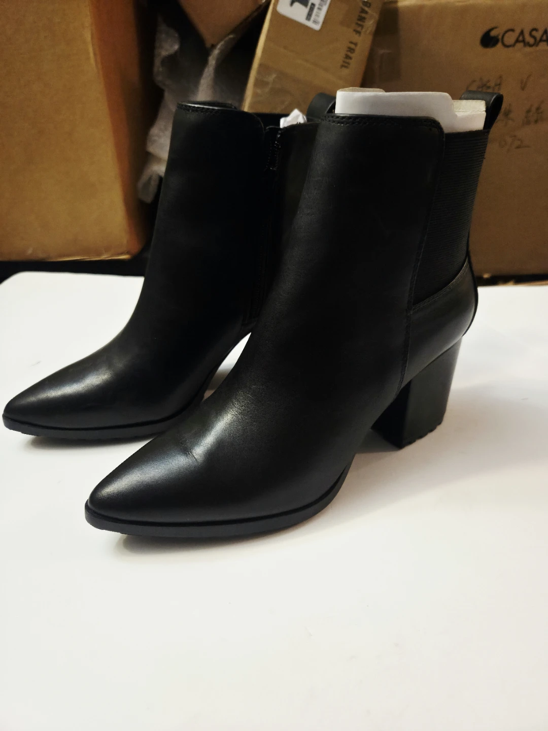 ALDO Black Heeled Ankle Boots - photo 3