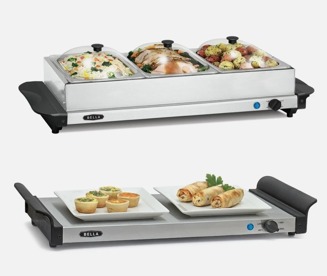 Bella Triple Buffet Server & Warming Tray - photo 3