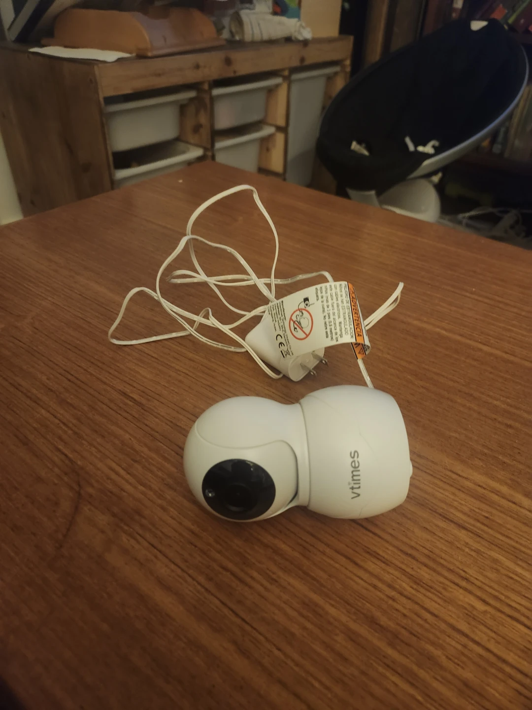 vtimes Baby Monitor with 6 Inch Screen - photo 2
