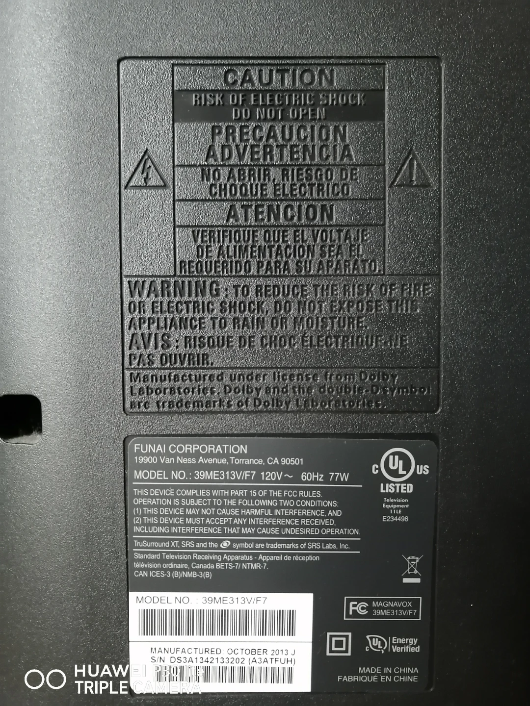 Magnavox 39-inch LED Television - photo 3