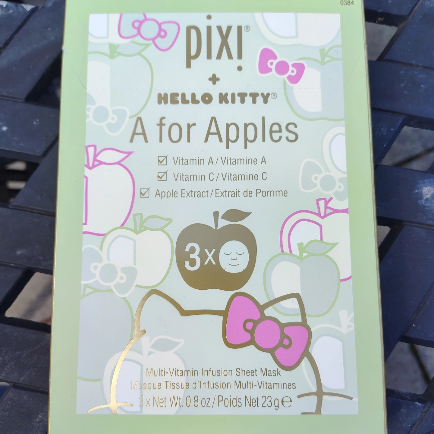 Pixi + Hello Kitty A for Apples Sheet Masks