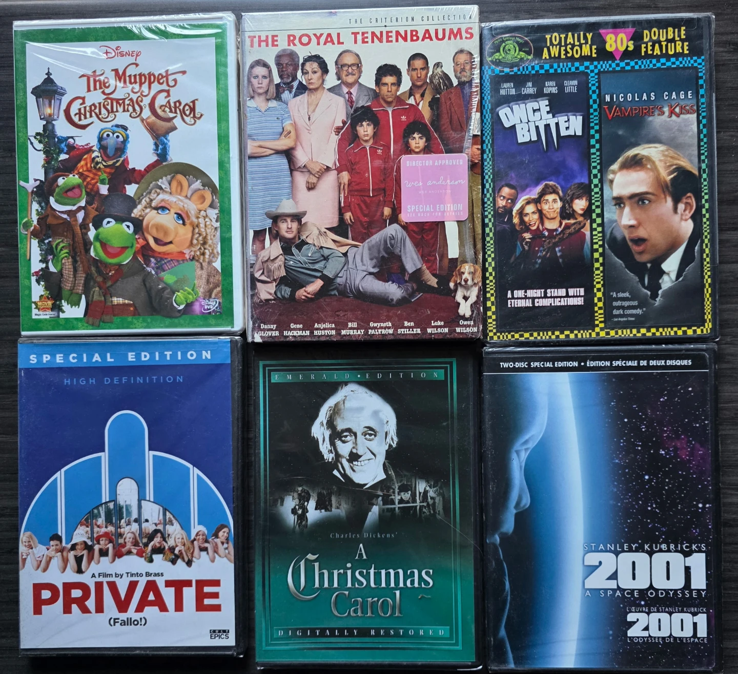 Bundle/Lot of 6 DVDs all New in package