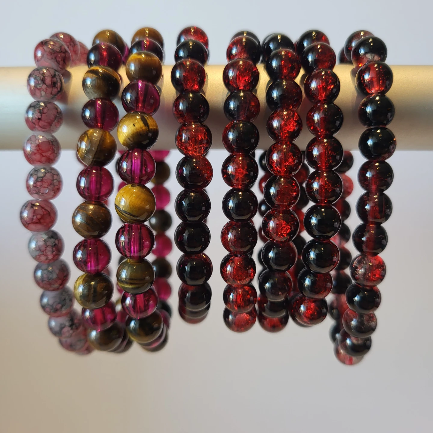 Set of 38 assorted Beaded Stretch Bracelets - photo 4
