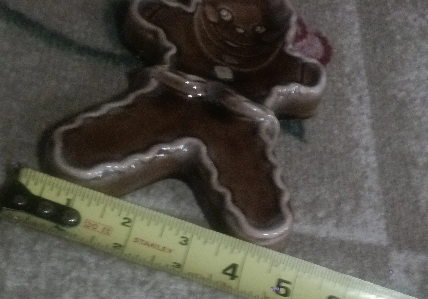 Gingerbread Man Ceramic Dish - photo 2