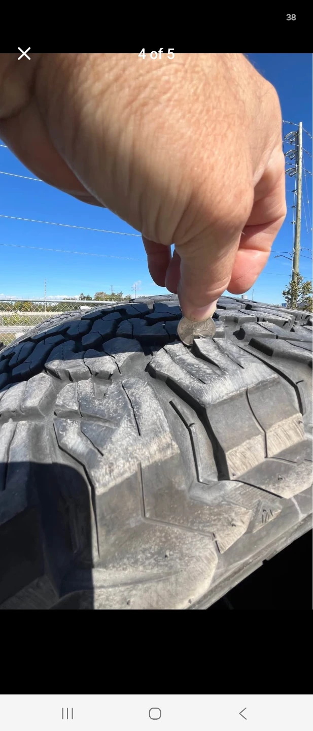 Set of 4 BFGoodrich allTerrain Tires - photo 3