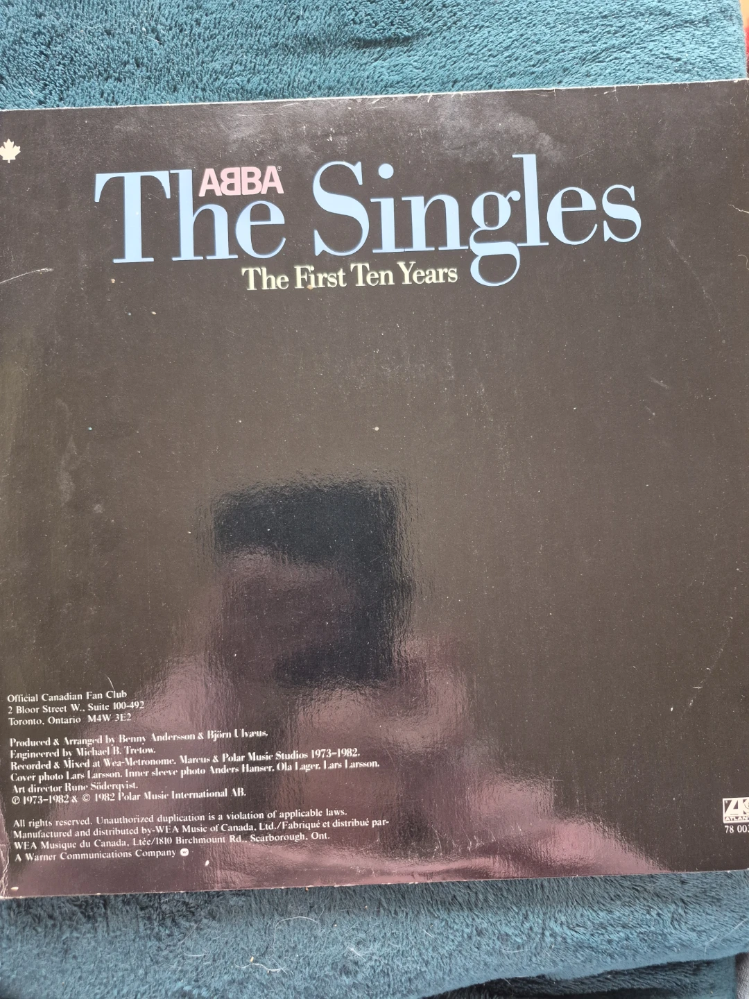 ABBA The Singles The First Ten Years Vinyl Record - photo 5