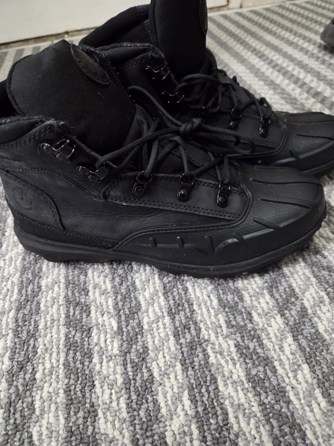 Timberland Greenstride black winter boots - kids 6.5