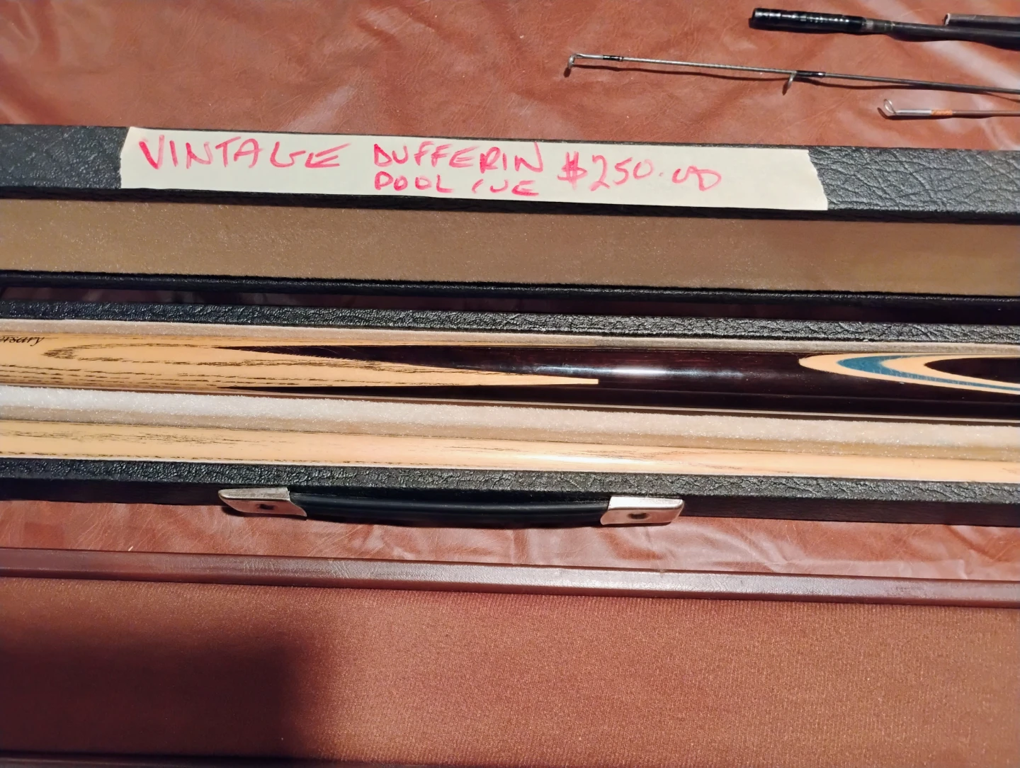 Selection of Vintage Pool Cues - photo 2