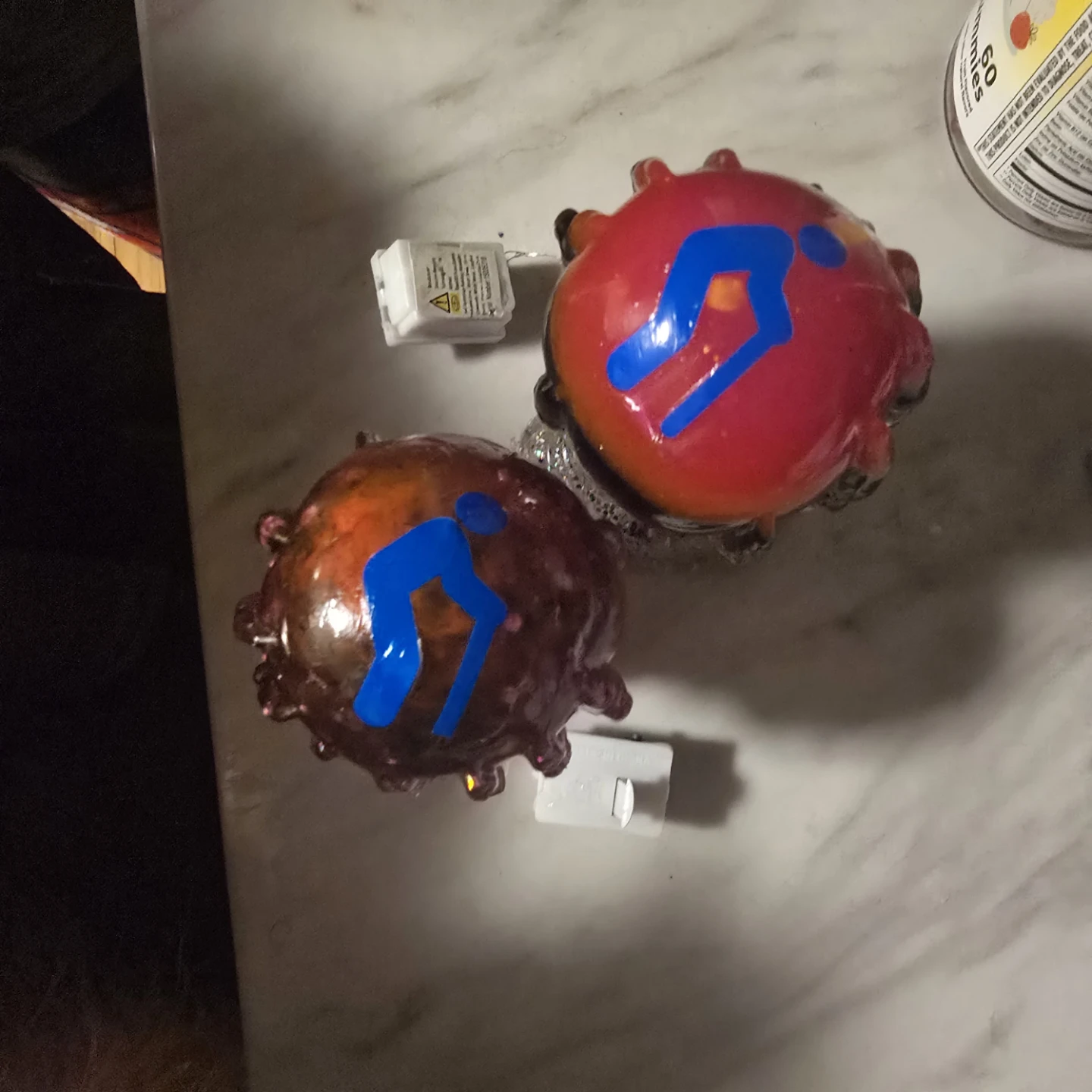 Set of Two Light-Up Jellyfish Mood Lamps - photo 2