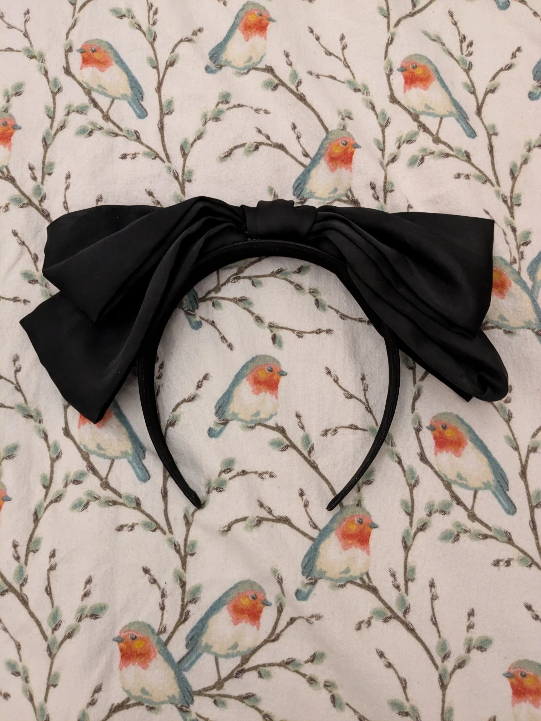 Black Bow Headband