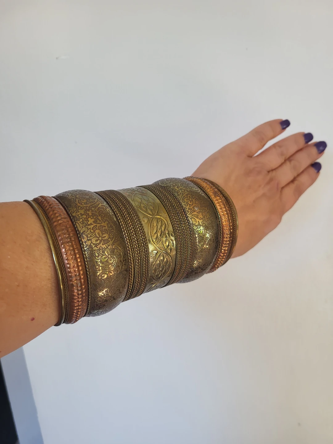 Vintage Metal Cuff Bracelet