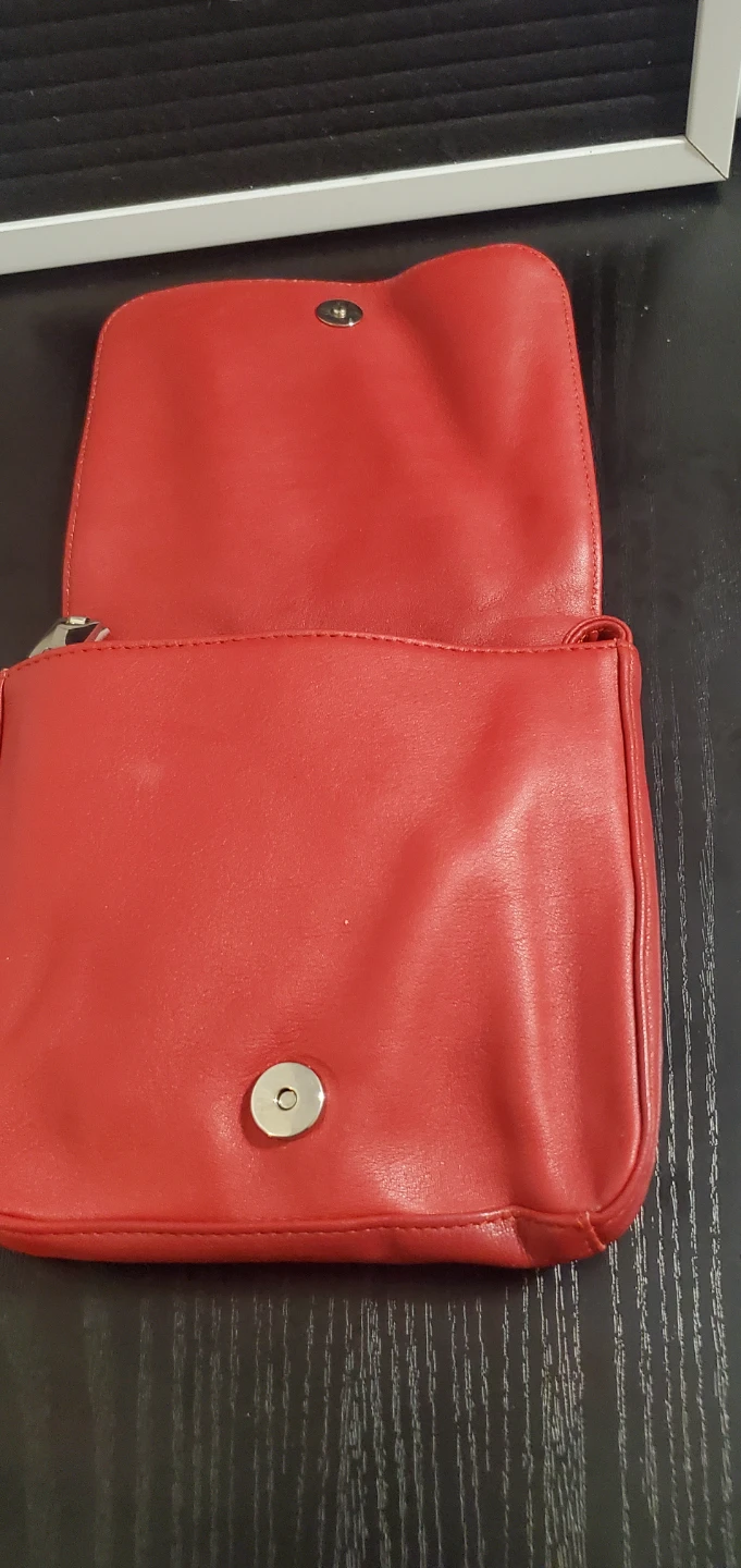 Lauren Ralph Lauren Red Leather Crossbody Bag - photo 4