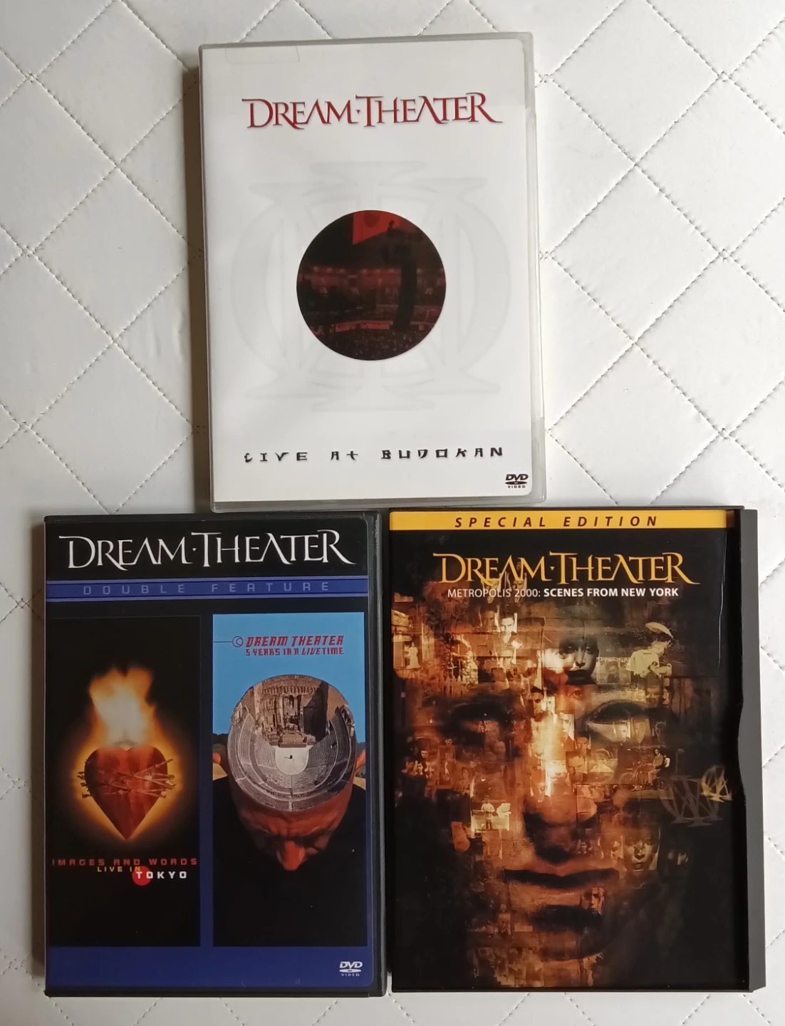 Dream Theater DVD Collection - 3 Live Concert DVDs