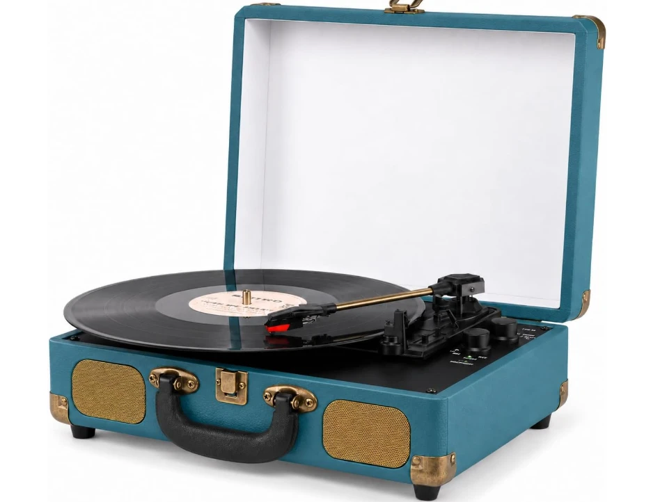 Retrolife Portable Bluetooth Turntable