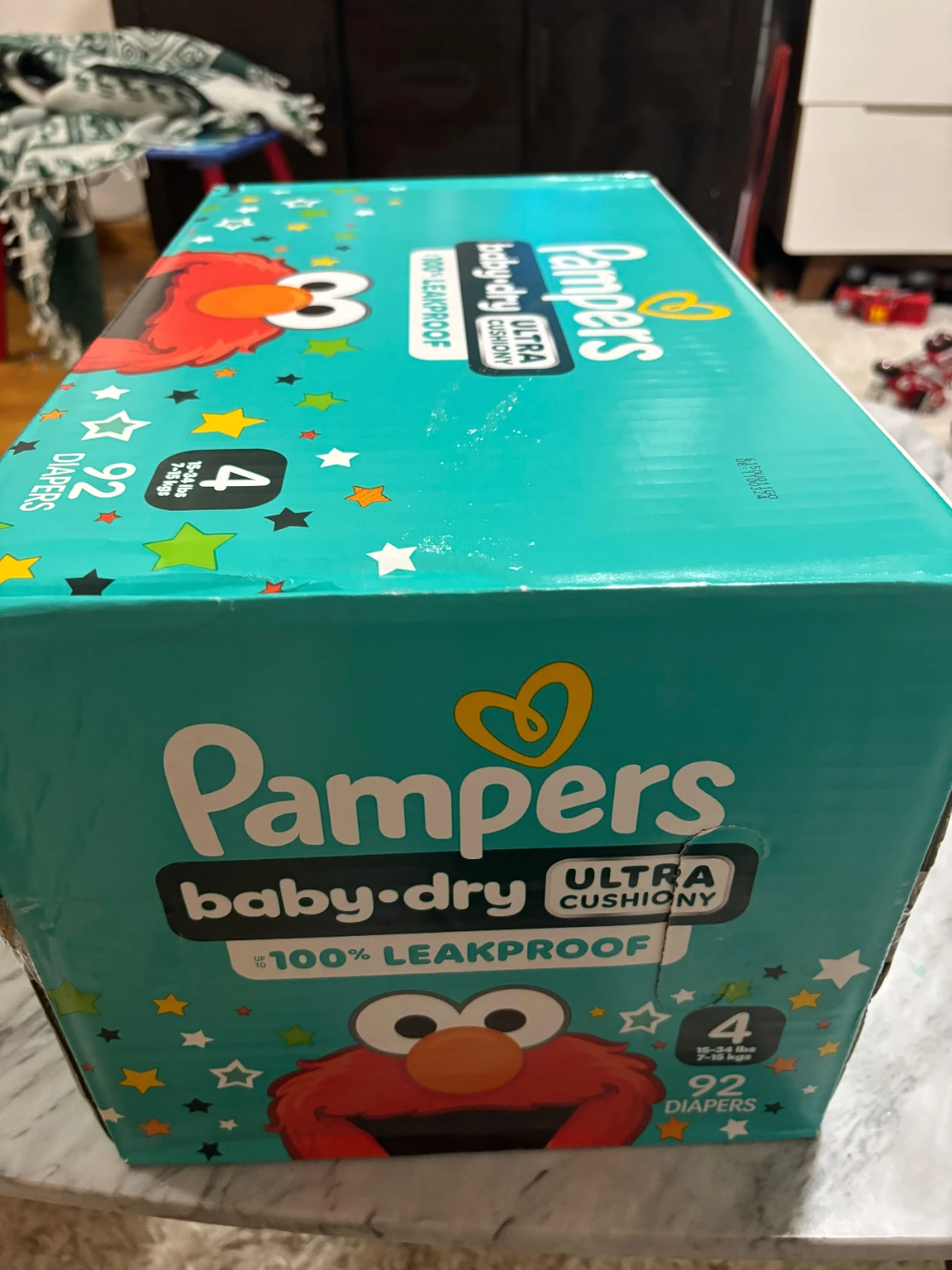 Pampers Baby-Dry Size 4 Diapers 92 Count