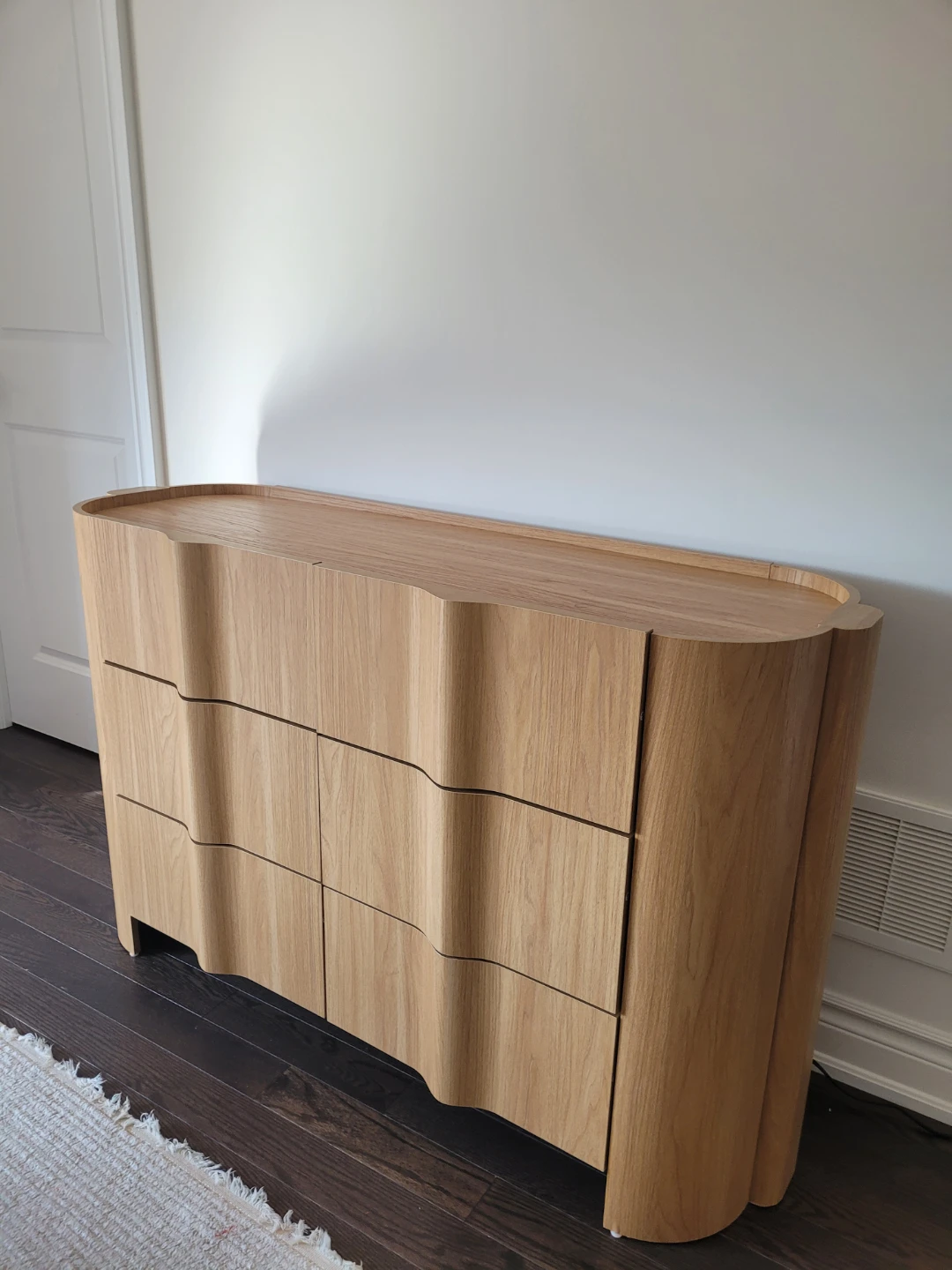 Modern Wavy Oak Dresser - photo 2
