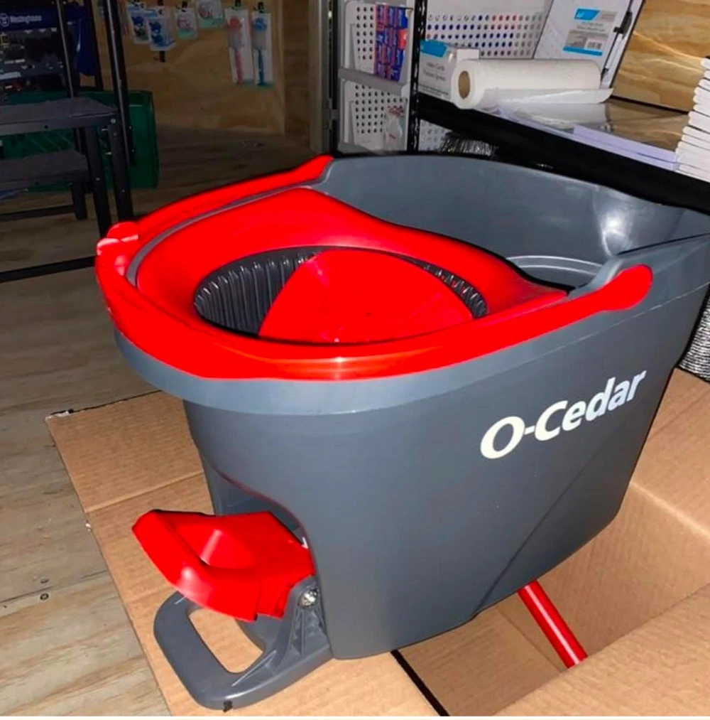 O-Cedar EasyWring Spin Mop & Bucket System - photo 5