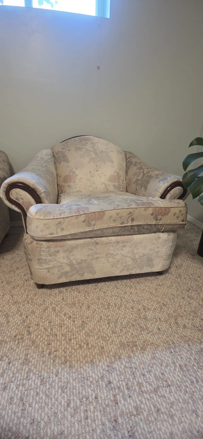 Floral sofa set - photo 3
