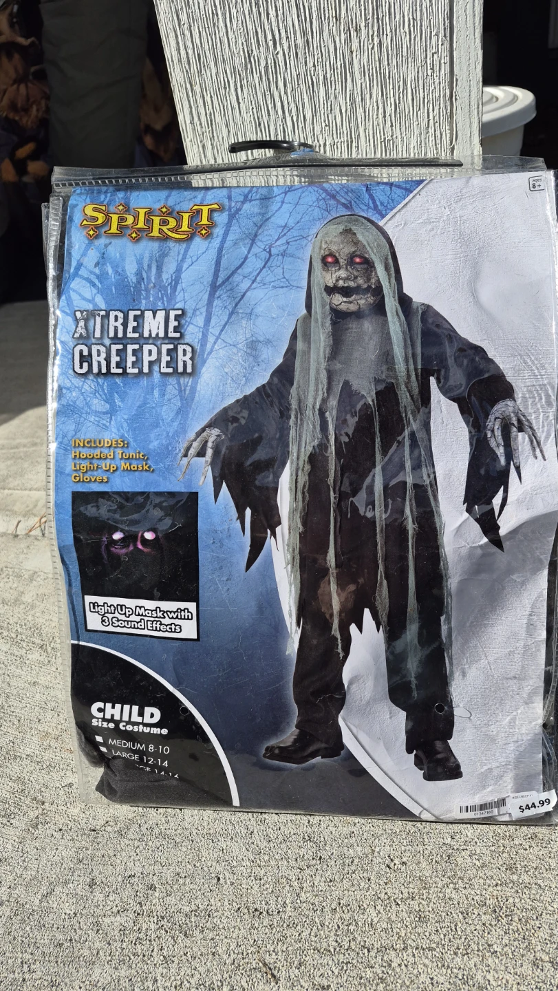 Spirit Halloween Xtreme Creeper Costume