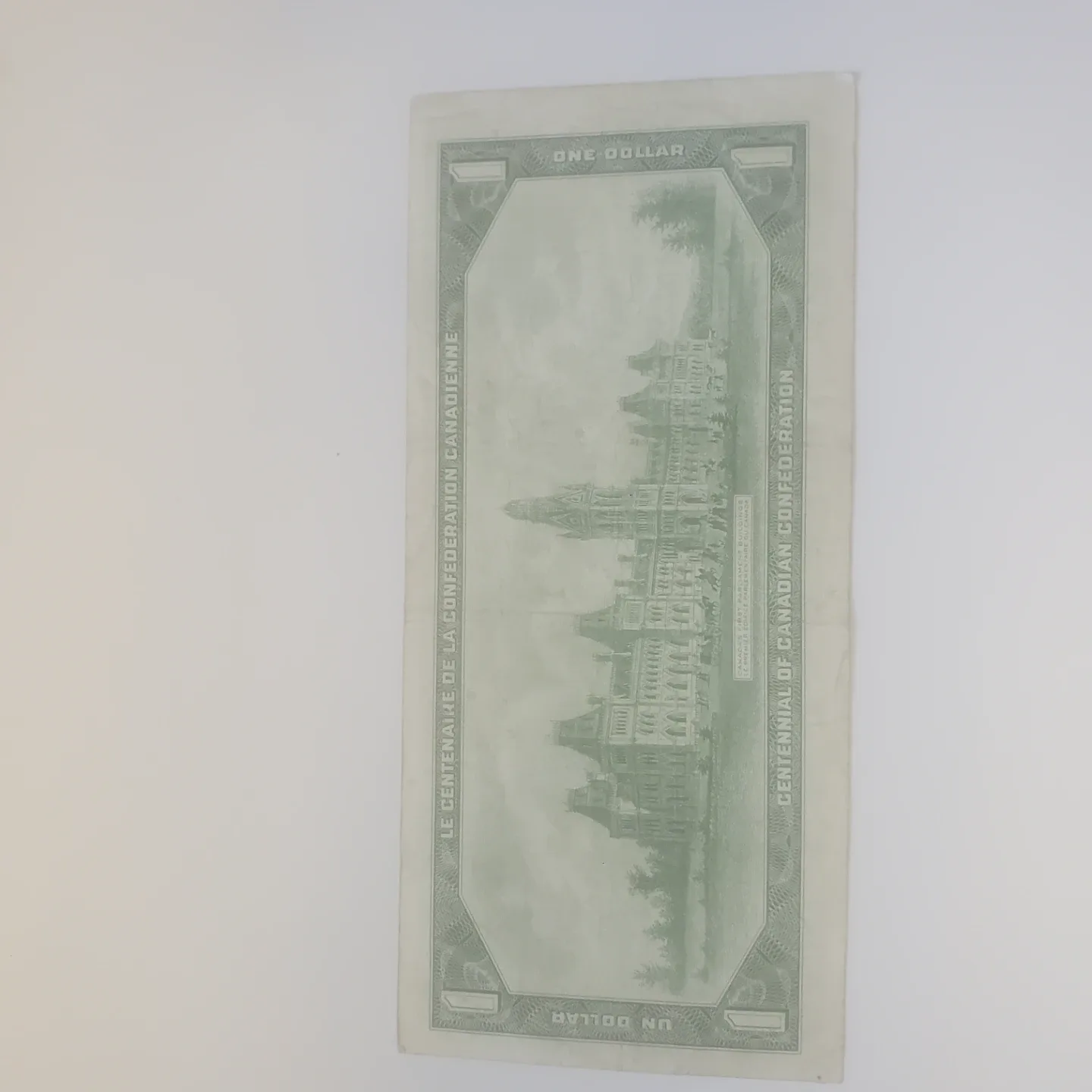 1967 Centennial Canadian One Dollar Bill