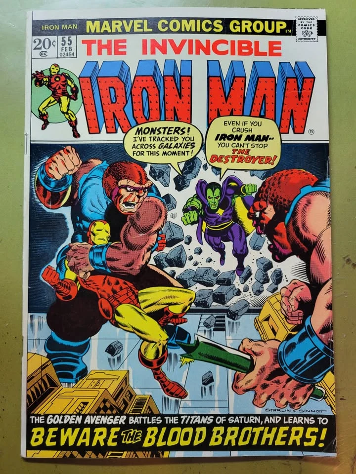 The Invincible Iron Man #55 Marvel Comic