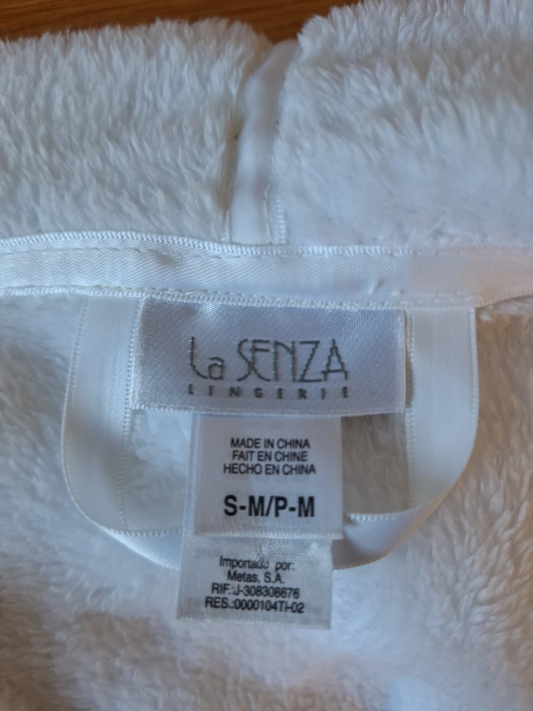 La Senza White Hooded Bathrobe - photo 3