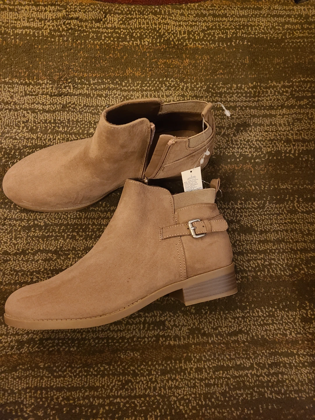 New Tan Ankle Boots size 9