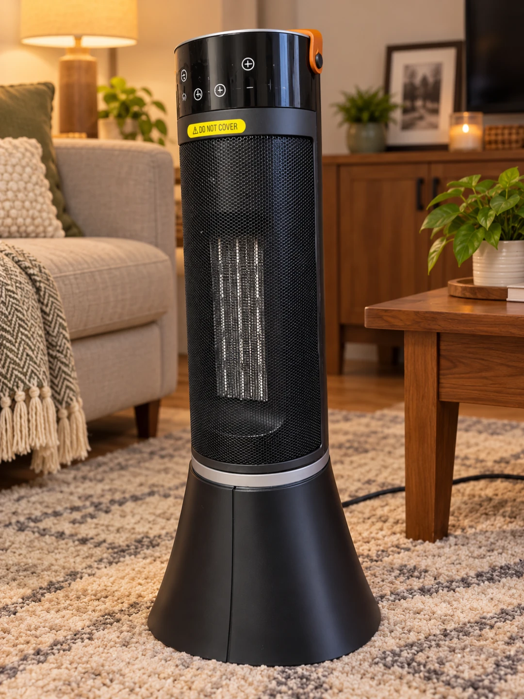 PTC Tower Fan Heater 1500 w - photo 2
