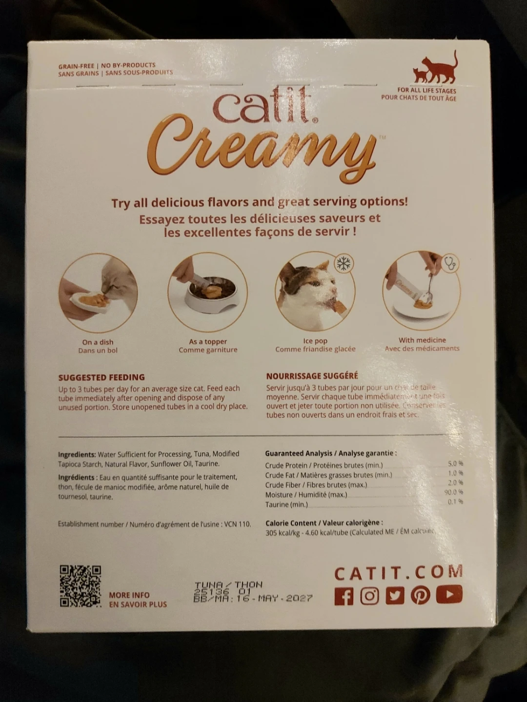 Catit Creamy Tuna Recipe Mega Pack (50 Tubes) - photo 2