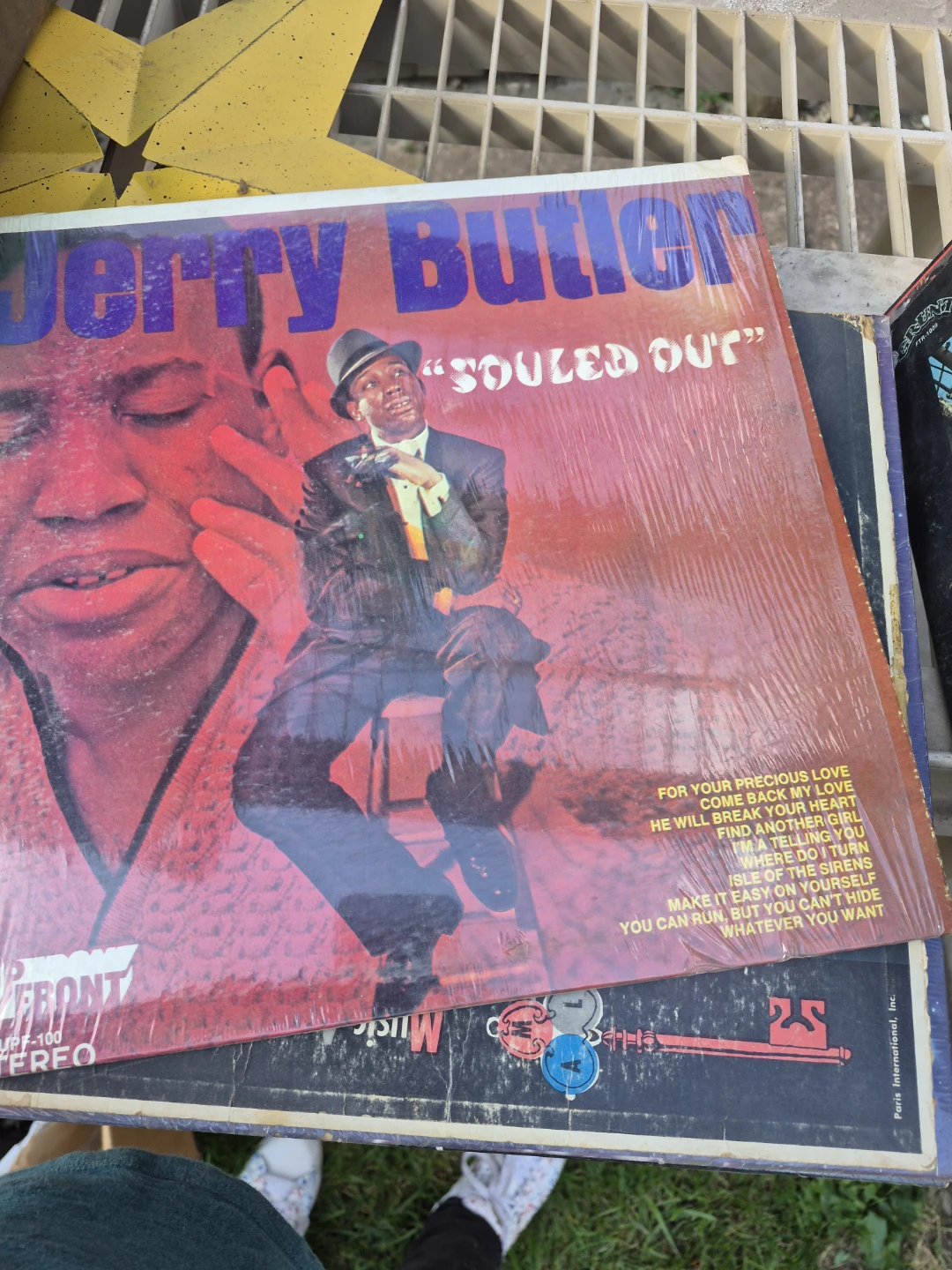 Jerry Butler Souled Out Vinyl Record