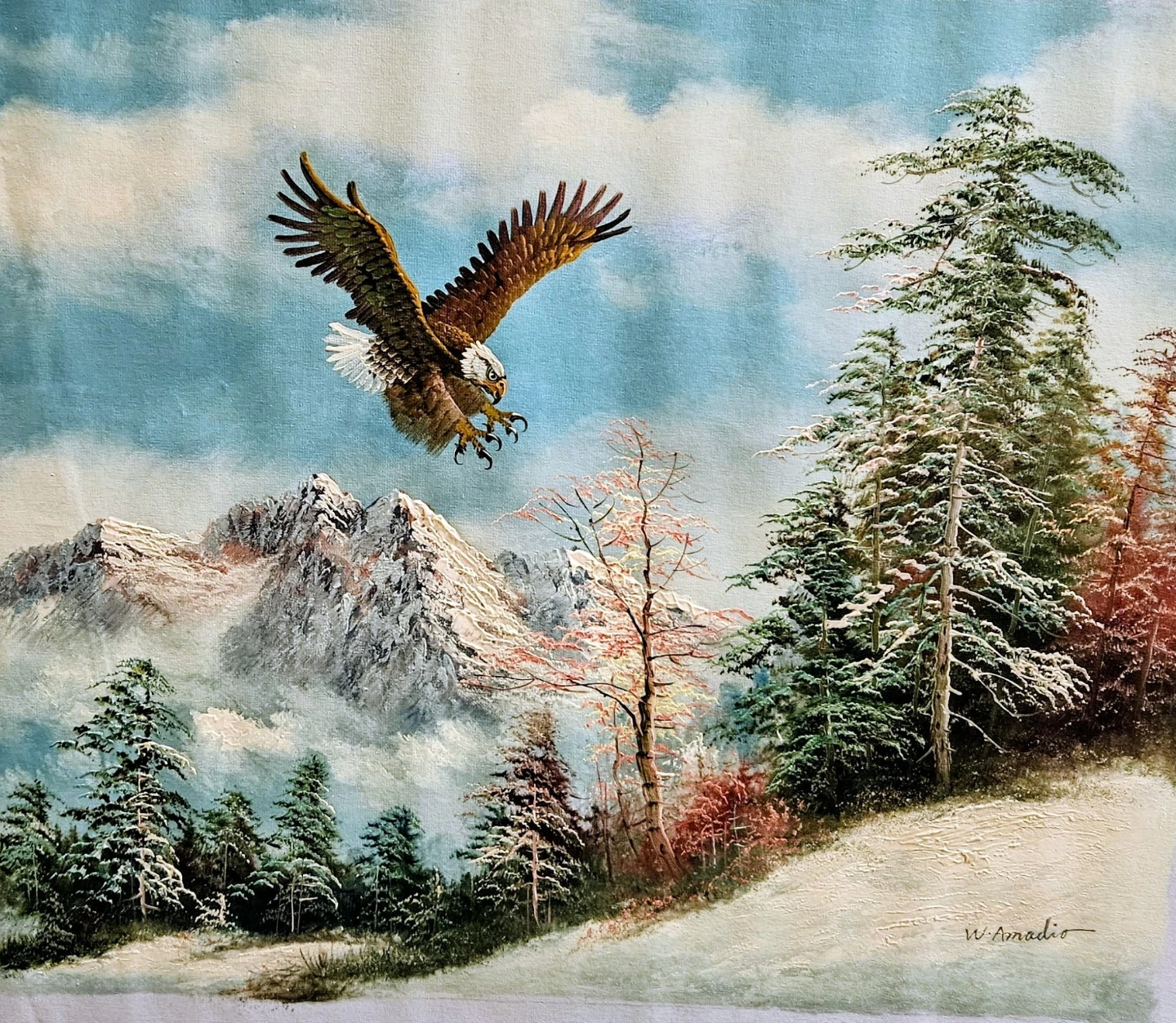 Eagle-  Original Oil Painting