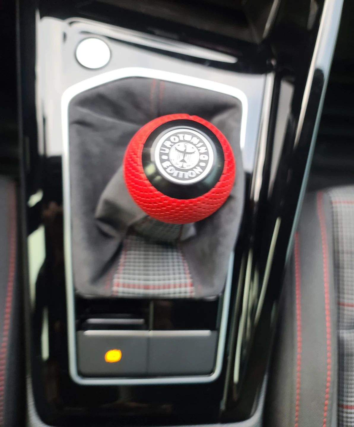 Golf MK8 Perforated Leather Shift Knob & Boot - photo 3