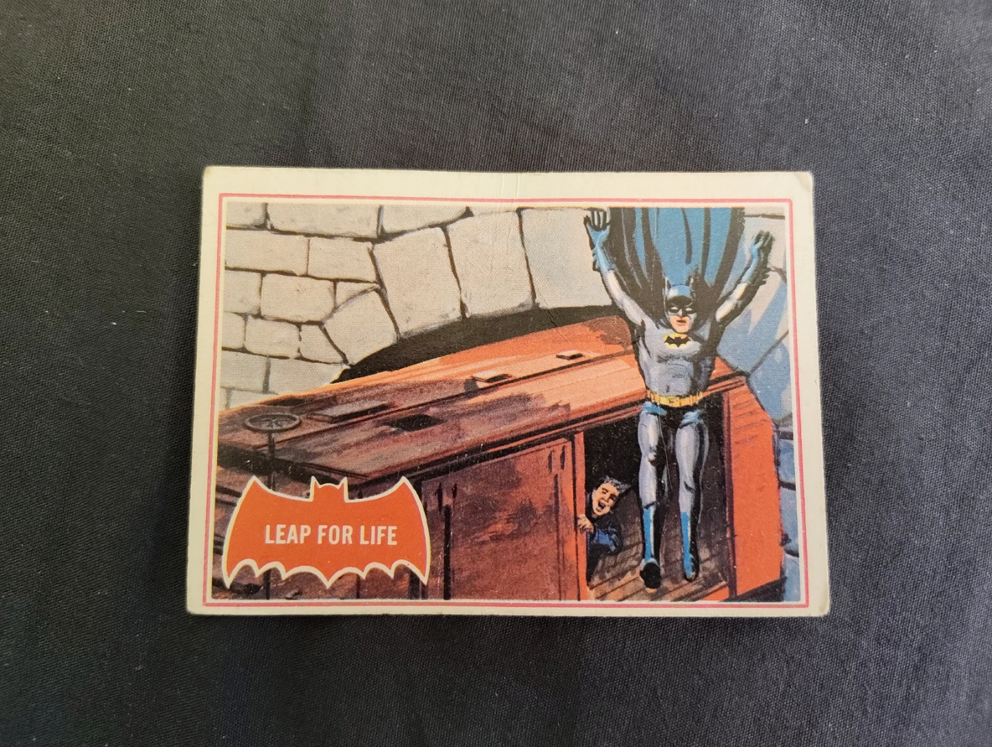 Batman 1966 Leap For Life collectible card