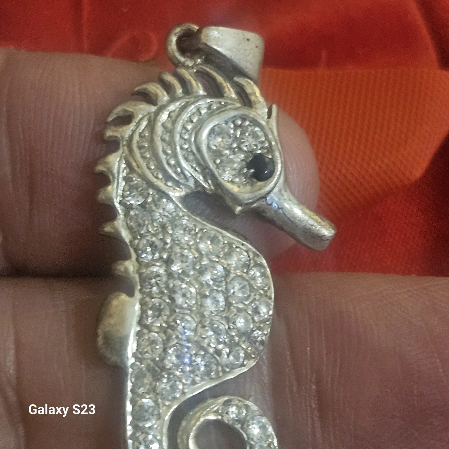925 Sterling Silver Seahorse Pendant