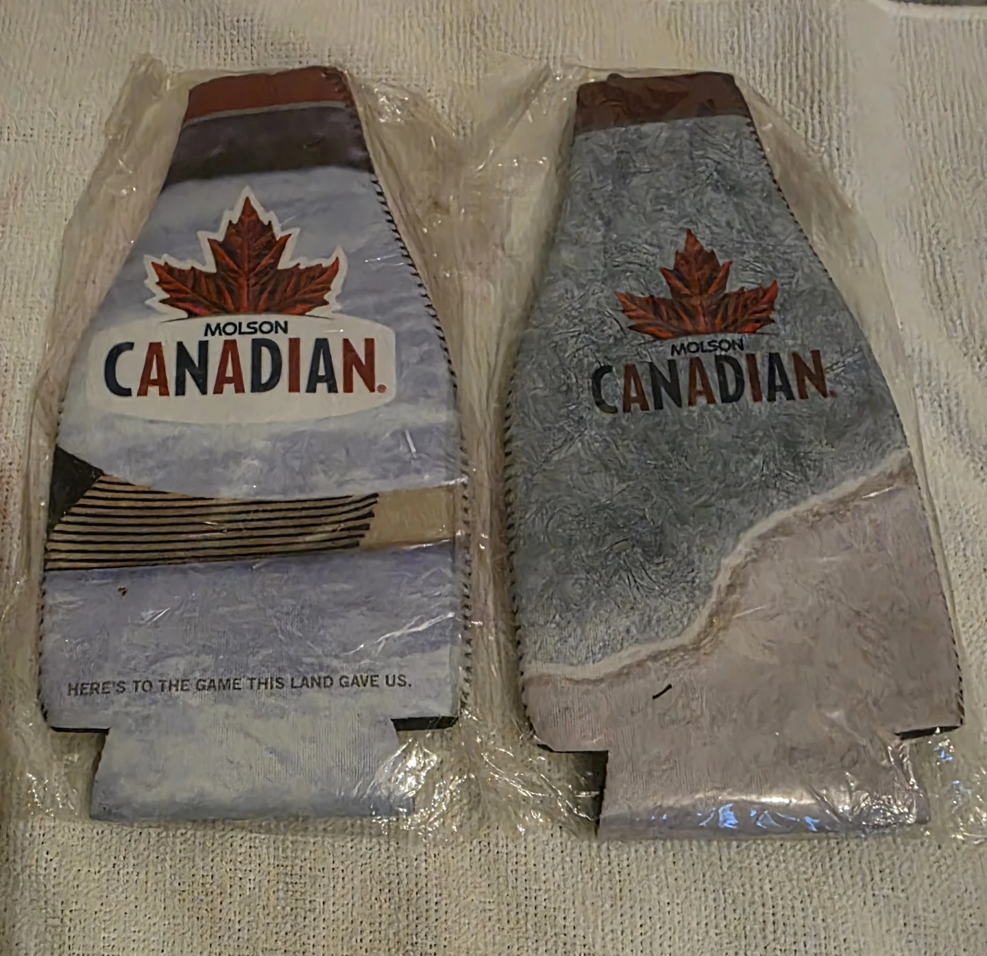 Two Molson Canadian Can Coolers