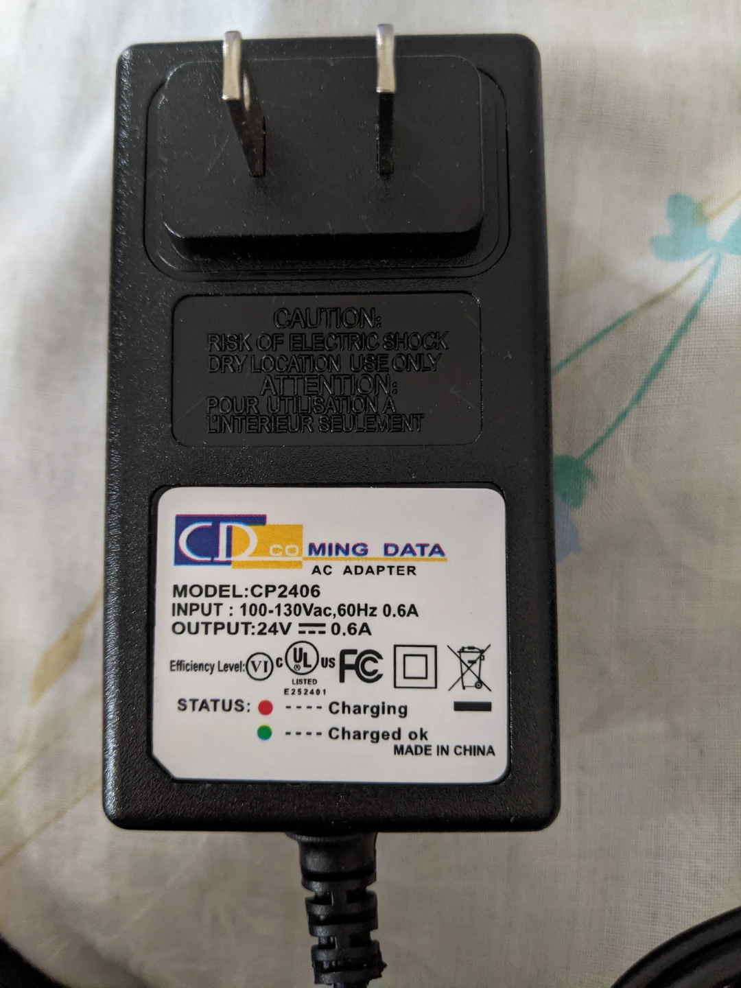 Razor Charger MX350 MX400 E100 E125 E150 E175 E200 E300 E300S - photo 2