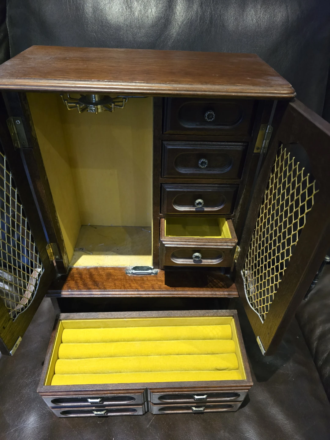 Wooden Jewellery Armoire Cabinet - photo 2