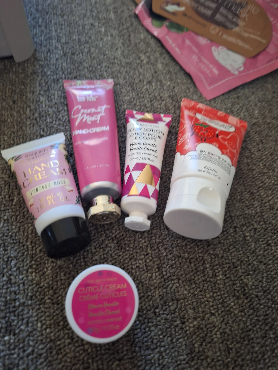 Assorted Hand Creams and Lotions Set