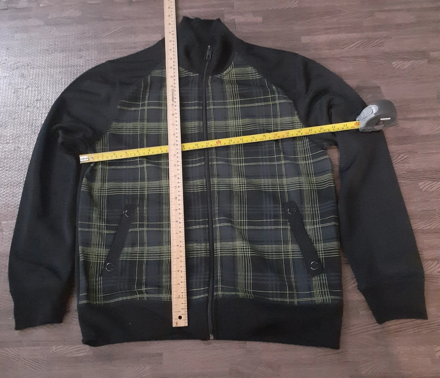 Urban Heritage Plaid Full-Zip Jacket