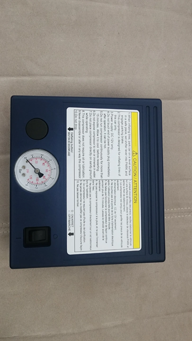 Terra-S 12V Tire Inflator Compressor