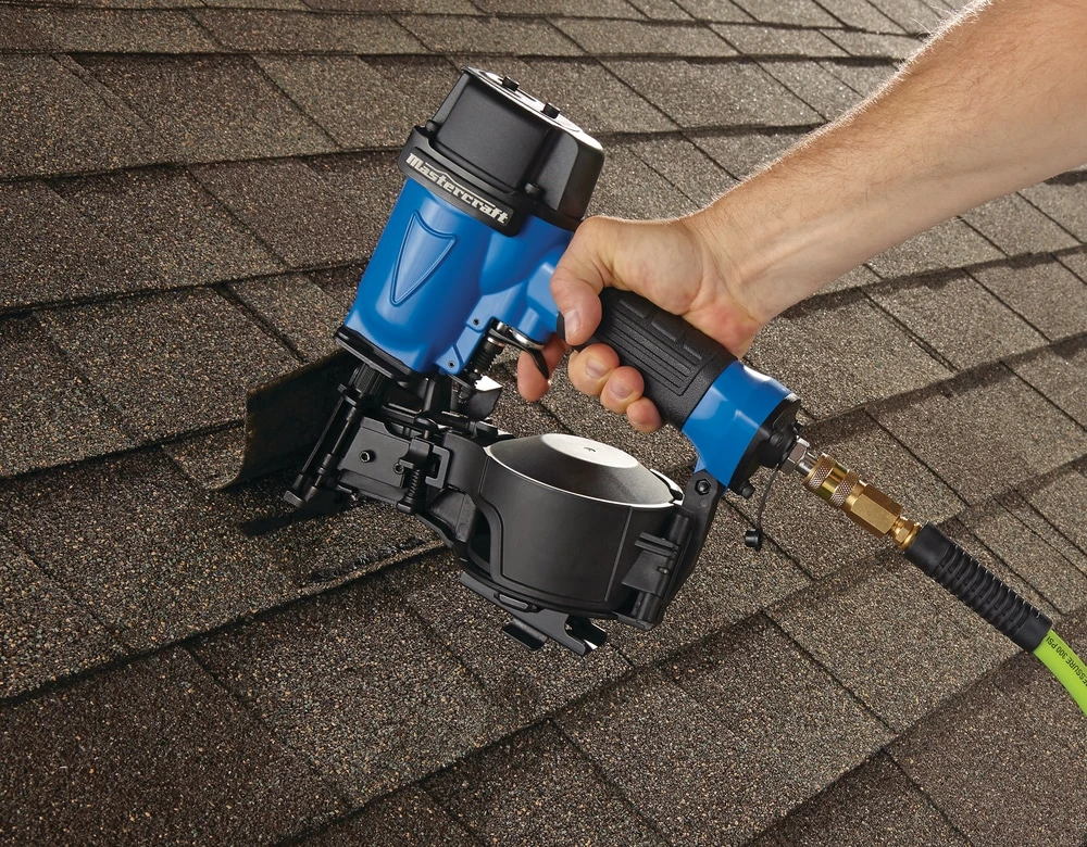 Mastercraft 15D Pneumatic Air-Powered Coil Roofing Nailer - photo 5